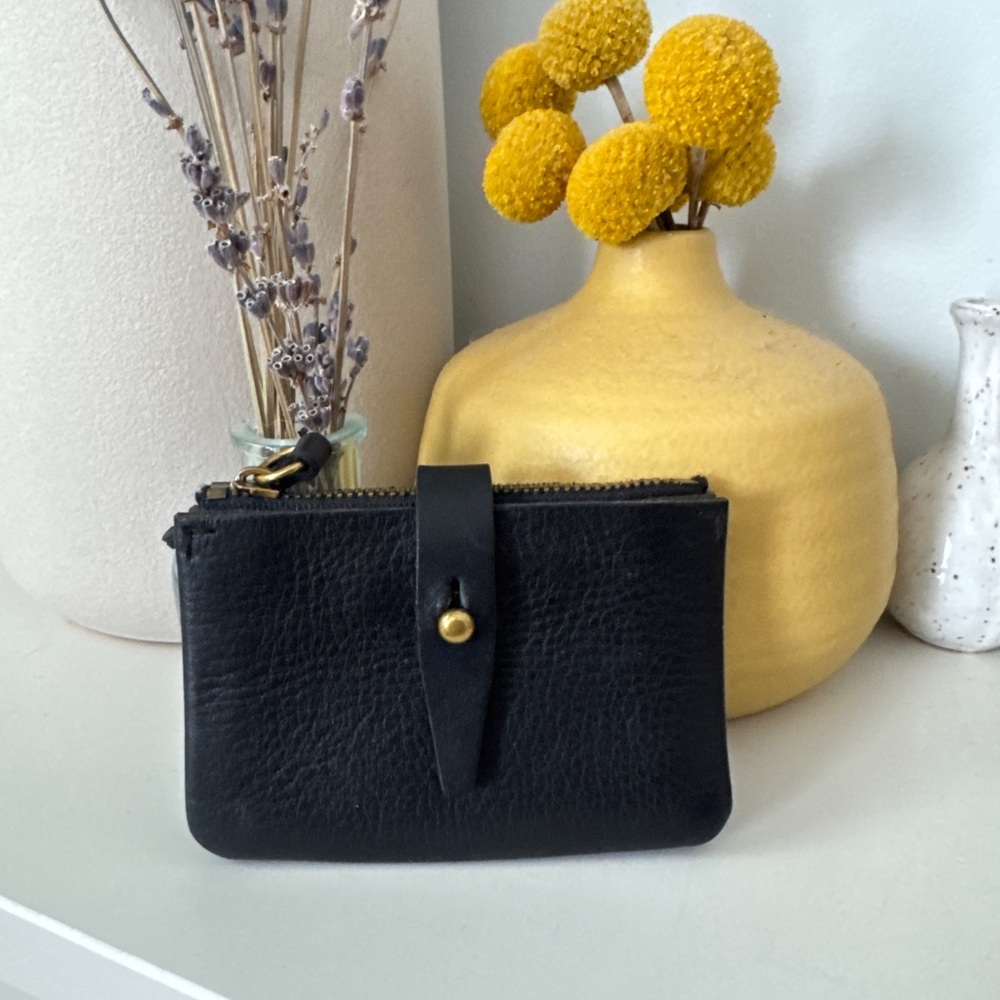 Madewell Leather Accordion Wallet